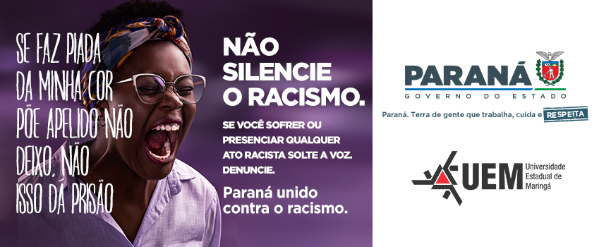 site uem noticias campanha contra racismo parana