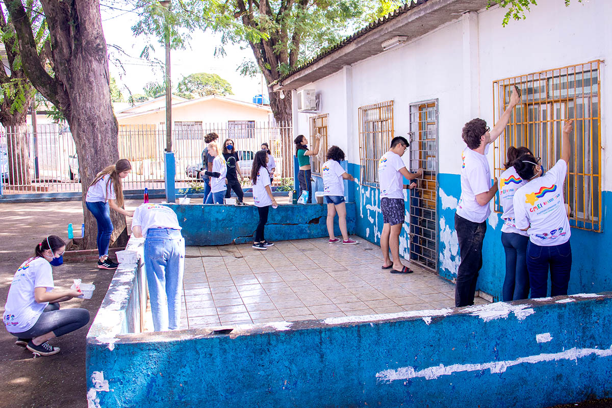 Trote solidario arquitetura 2024