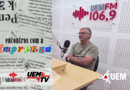 Encontros com a Imprensa recebe o cinegrafista Célio Mendonça na UEM FM