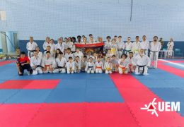 Equipe da UEM conquista pentacampeonato paranaense de karatê em 2026
