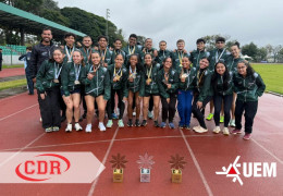 Equipe de atletismo da UEM é campeã nos Jogos Universitários 2026