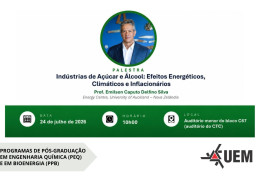 Professor da Nova Zelândia ministra palestra sobre bioenergia na UEM